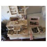 jewelry box & all costume jewelry