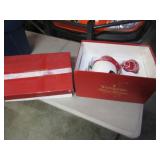 waterford snowman cookie jar w/box