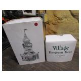 dept 56 christmas village & trees