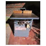 Reliant H.D. wood spindle shaper w/cutters(works)