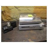 denon record player & receiver (works)