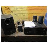 pioneer receiver & speakers(works)
