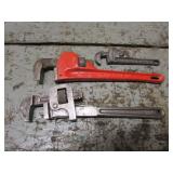 3 pipe wrenches