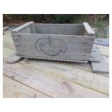 old delmonte wood adv. crate