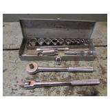 sears socket set w/case