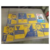 early FFA National convention books & 1 badge
