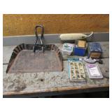 metal dustpan,cotter pins,hardware