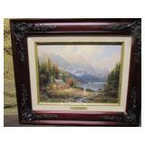 Thomas Kinkade beginning perfct day picture