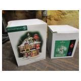 dept 56 village & hallmark snowman ornament