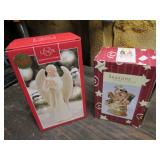lenox angel & lighted snowman