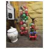 lenox butterfly jar & christmas items