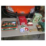 caroling christmas bells & christmas items