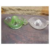 2 juicers incl:green depression