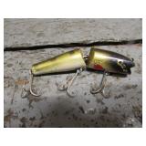 wood jointed fishing lure