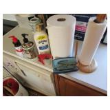 paper towels,soap dispensers,tape & items