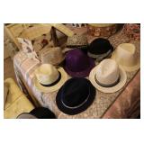 ladies hats & box