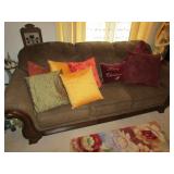 matching sofa & loveseat & all pillows