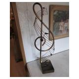 39" music decoration