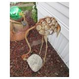 flamingo yard decoration