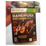 xbox 360 bandfuse rock legends w/box