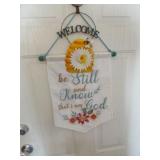 welcome door decoration