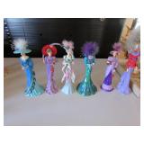 6 lady figurines