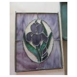 stained glass flower