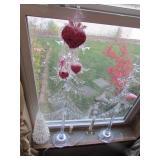 plastic christmas trees & decorations