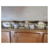 teapots,mugs,candle & items
