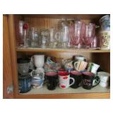 glasses,mugs,rabbit plates,items