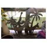 donkey & tree decoration