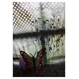 yard decorations incl:butterfly