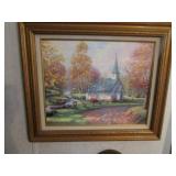 thomas kinkade wall picture