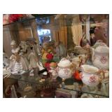 tea set,figurines,angels & items