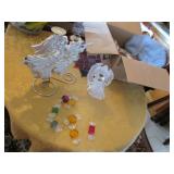 angels,plastic candy & dishes