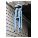 blue wind chimes