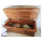 cindy crawford home cedar chest & contents