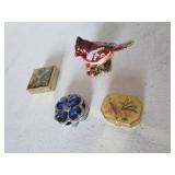 4 trinket boxes