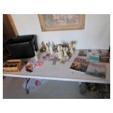 black tote,angels,basket & items