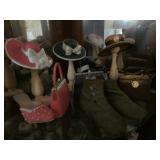 collector shoes,hats & purses