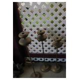 3 candleholders
