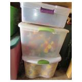 totes & all contents inside & items