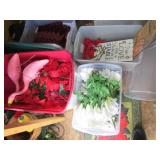 4 totes & all items inside them