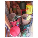 flower pots,buckets & items