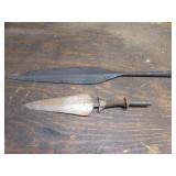 early african ceremonial spears