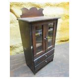 antique miniature cupboard