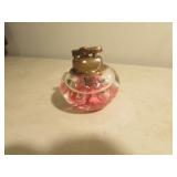 m&b st.clair 1982 pink paperweight lighter