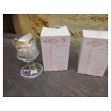 2 fenton candleholders