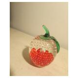 joe st.clair control bubble apple paperweight