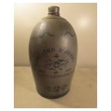 #2 Hamilton & Jones Greensboro,PA  adv. crock jug